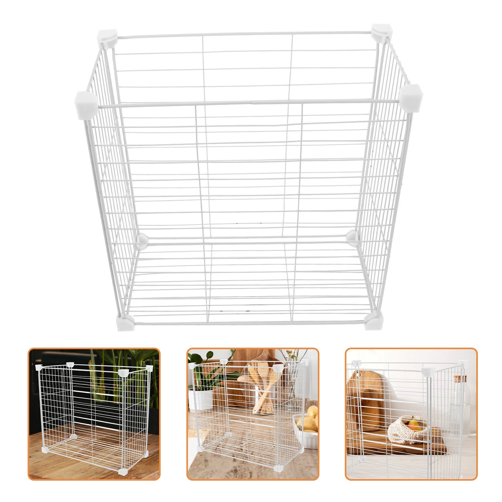 

Freezer Organizer Bin Wire Chest Dividers Multiuse Wire Basket Storage for Freezer Refrigerator Pantry Organization
