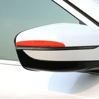 4Pcs Car Door Side Edge Anti-collision Protector Rear View Mirror Strip Bar Stickers Protection Guards Cover Protection