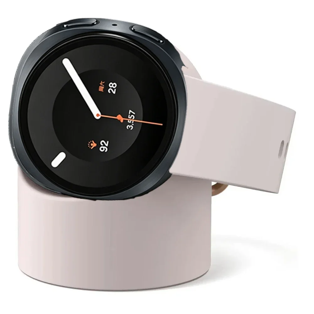 Silikon-Ladesitz für Samsung Galaxy Watch 9/8/7/6/5/4 40mm 44mm Ultra 2-1 47mm 8 Classic 46mm Ladeständer Aufbewahrungshalter – Detail 8