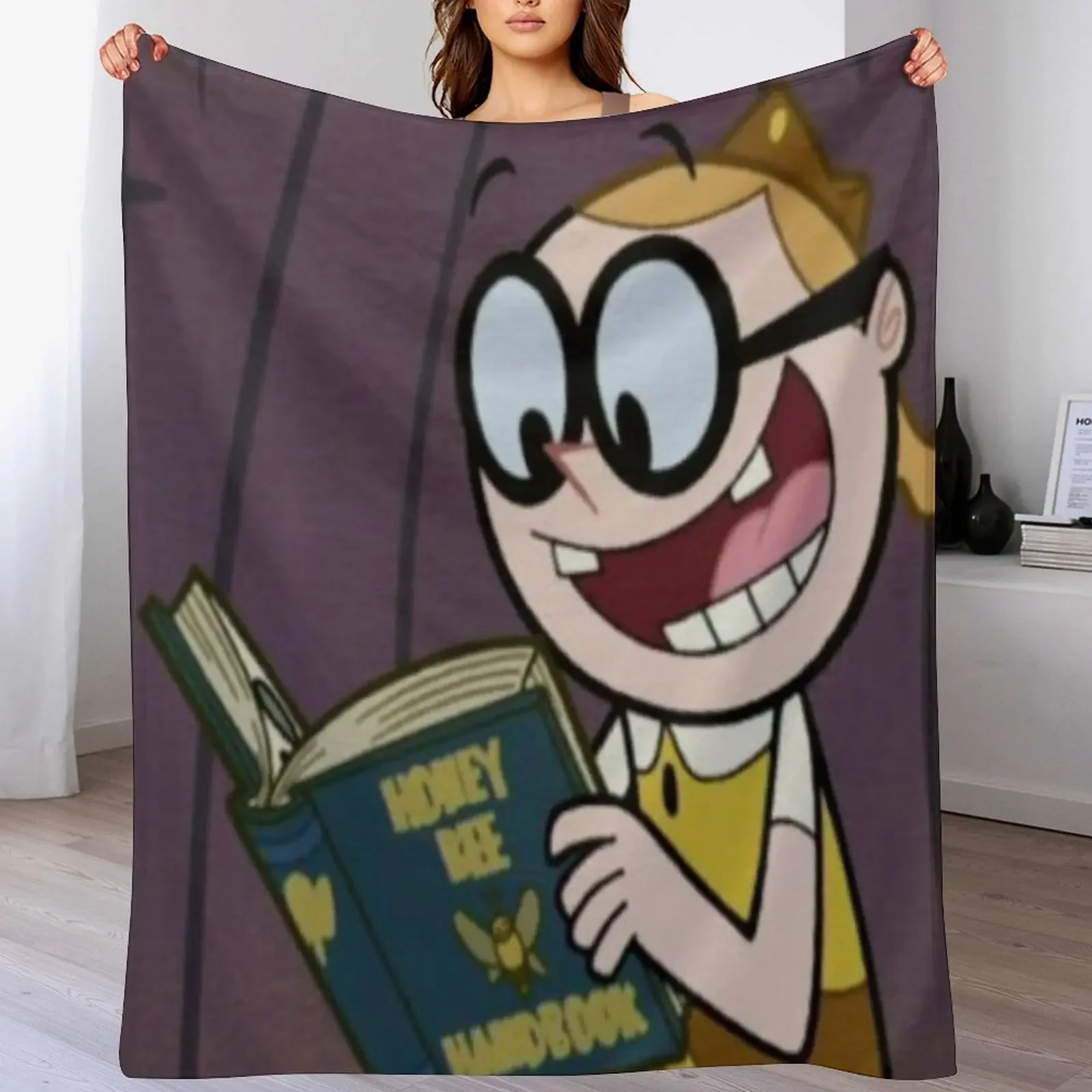 Couverture légère et chaude Mighty B pour une utilisation en intérieur et en extérieur