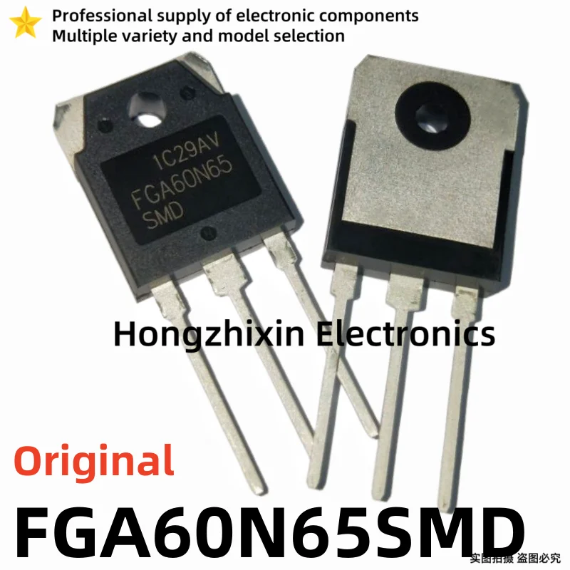 

10PCS 100% New Imported Original FGA60N65SMD FGA60N65 60N65 TO-3P TO-247 IGBT Ppe Welder Commonly Used 60A 650V