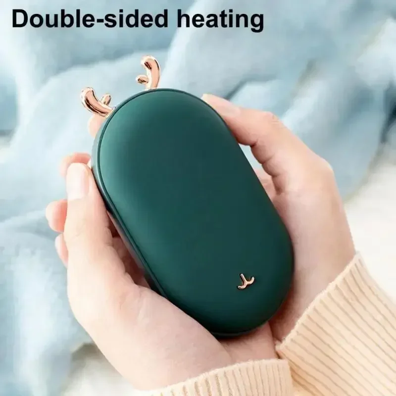 Winter Outoor Portable Hand Warmer Power Bank USB Charging Temperature Long-Lasting Hand Warmer Warmth Good Gift For Christmas