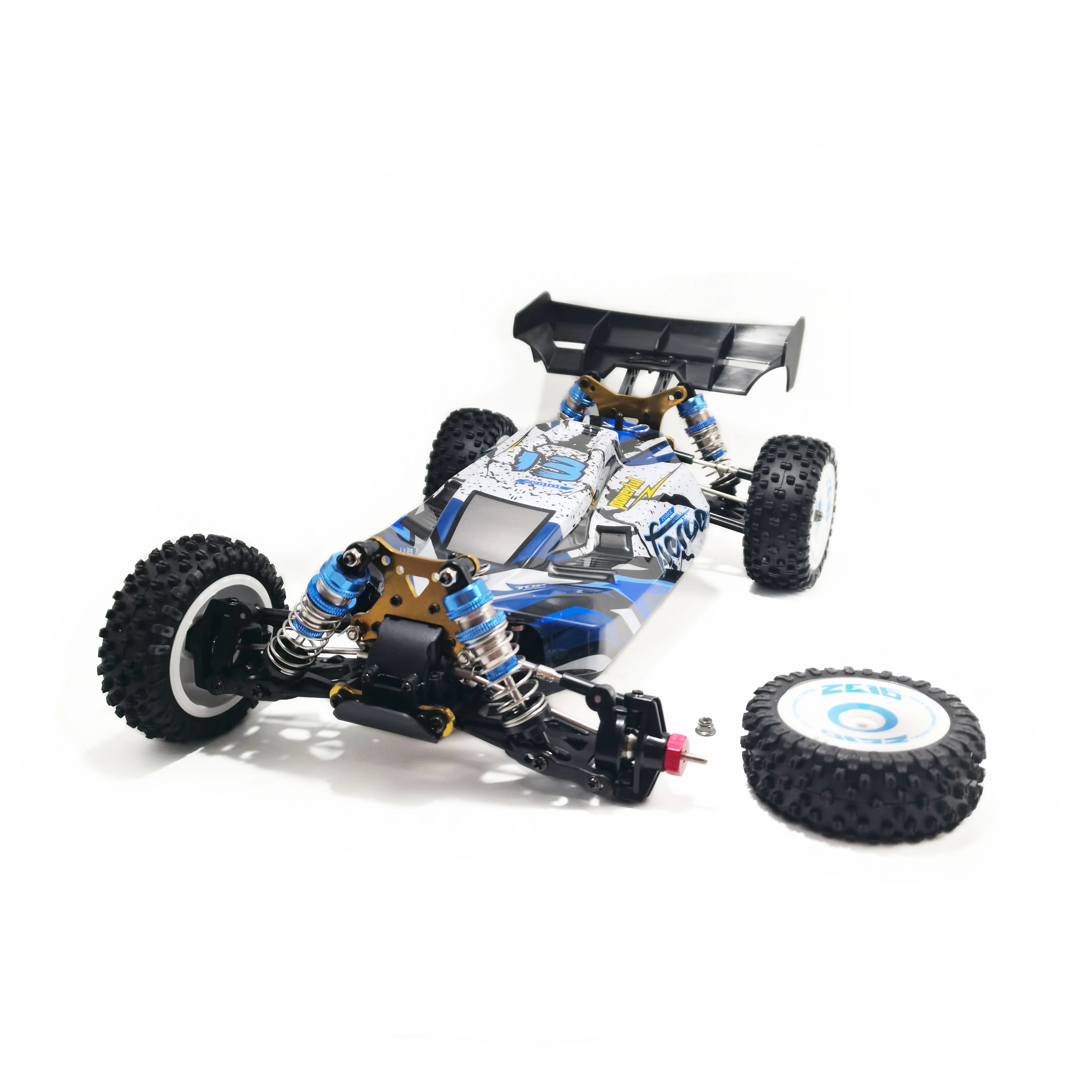 

WLtoys144001 124017 Strengthening CVD Aluminum Alloy Adapter Lock Nut Set Weili RC144001 124017