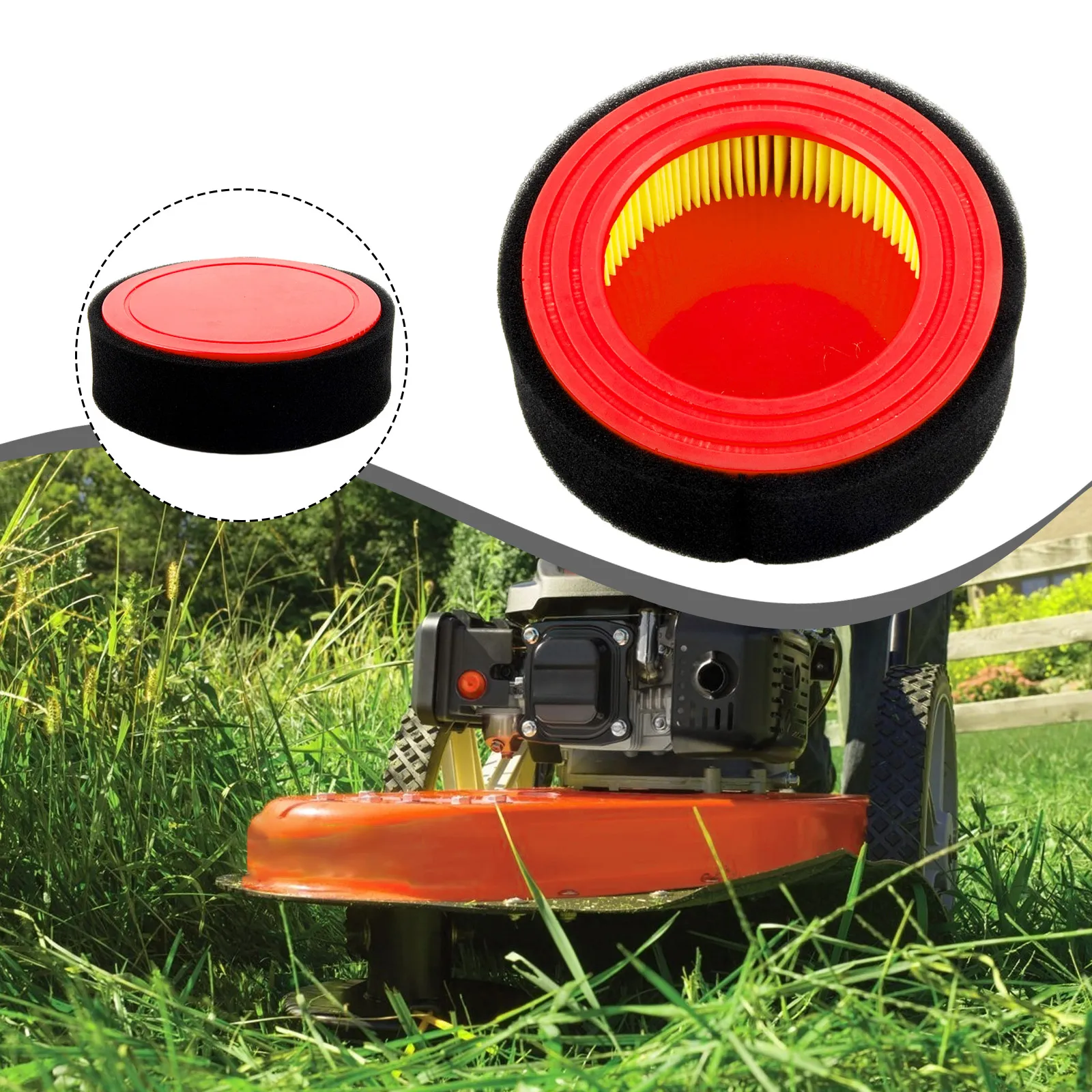 Premium Air Filter For For CADET For Troy For BOLENS 95114628 & 75114628 For For Walk Behind Mowers & Lawn Edgers
