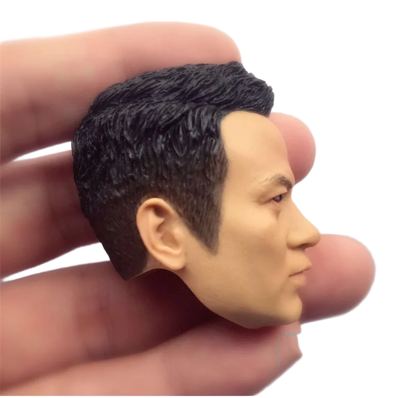 Na sprzedaż, dostępne od ręki: głowa męskiej figurki HK Ren Dahua w skali 1/6, pasująca do popularnych lalek akcji 12-calowych.