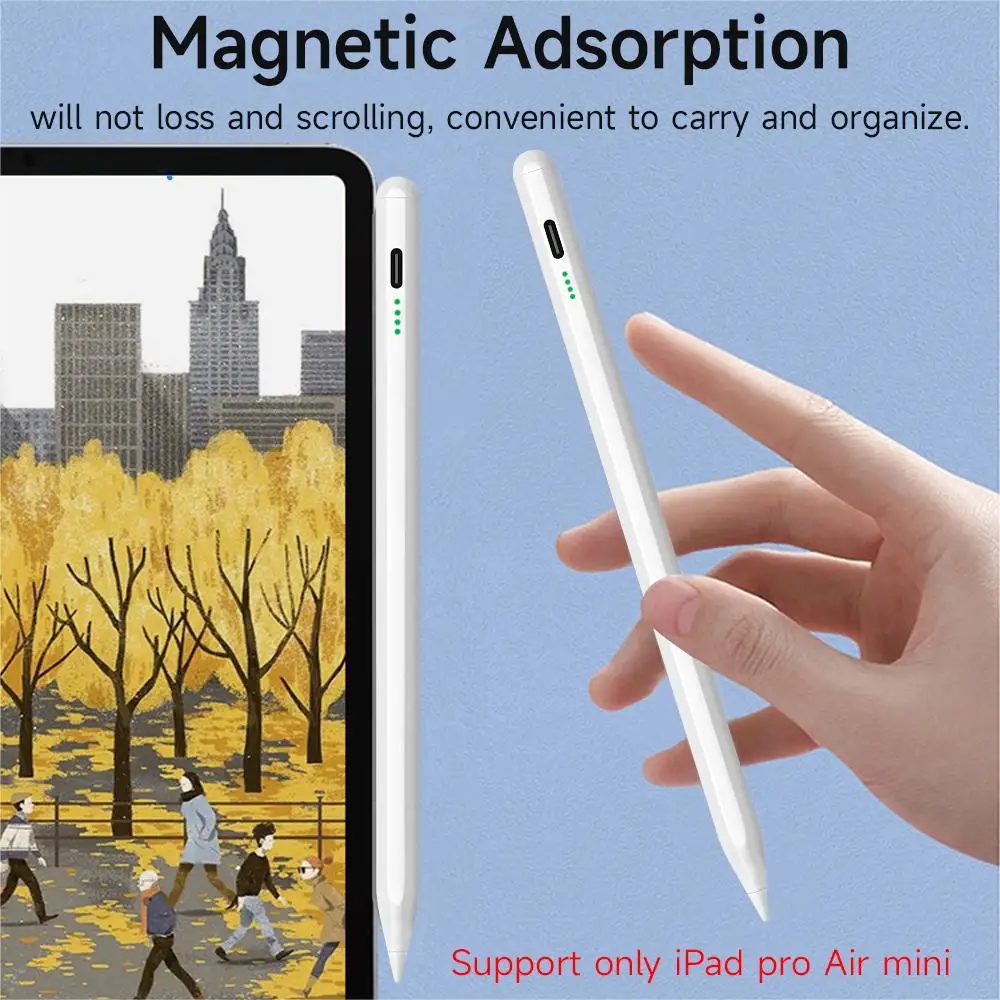 Universal Magnetic Metal Stylus Pen For Android IOS Windows Touch Pencil For iPad Pro Mini Lenovo Samsung Phone Tablet Pen