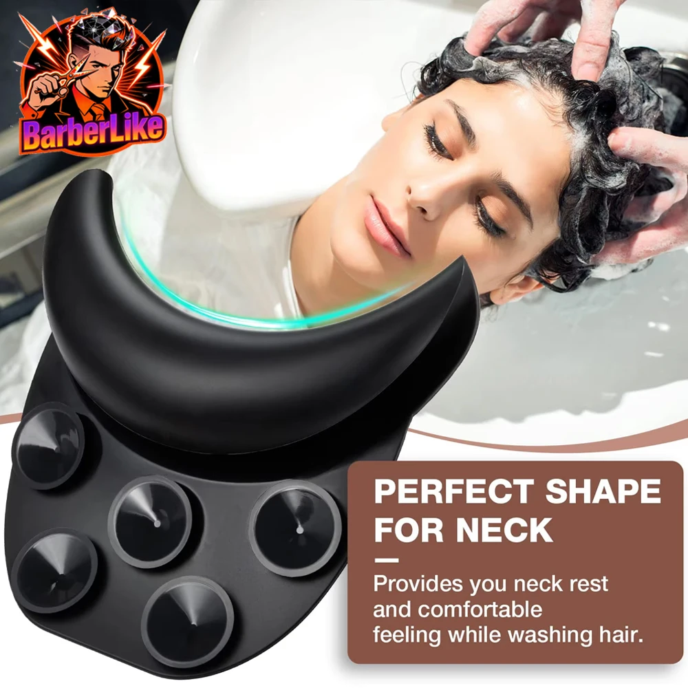

Neck Rest for Sink Hair Washing,Salon Neck Rest Shampoo Bowl Gel Neck Cushion Silicone Spa Shampoo Neck Head Rest Cushion Hair