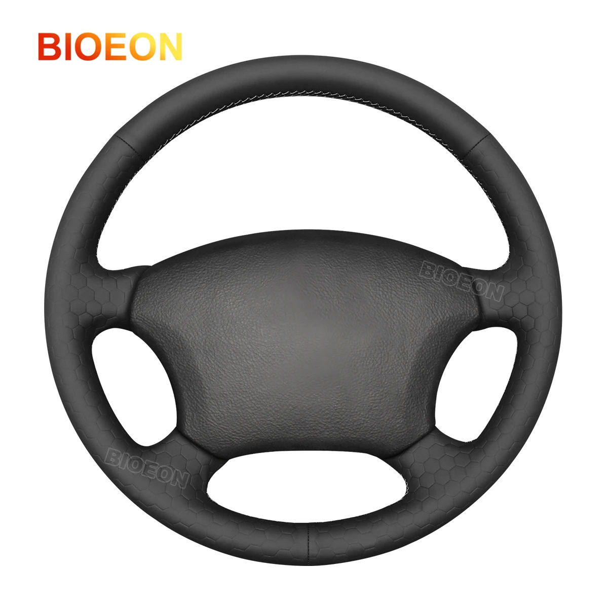 

Кожаный чехол на руль автомобиля Bioeon Black Hive для Toyota 4Runner Camry Highlander Land Cruiser Sequoia Sienna Tacoma Tundra