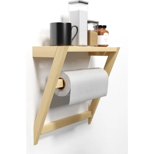 Wood Practical Kitchen Rack Towel Holder Kitchen Regulator