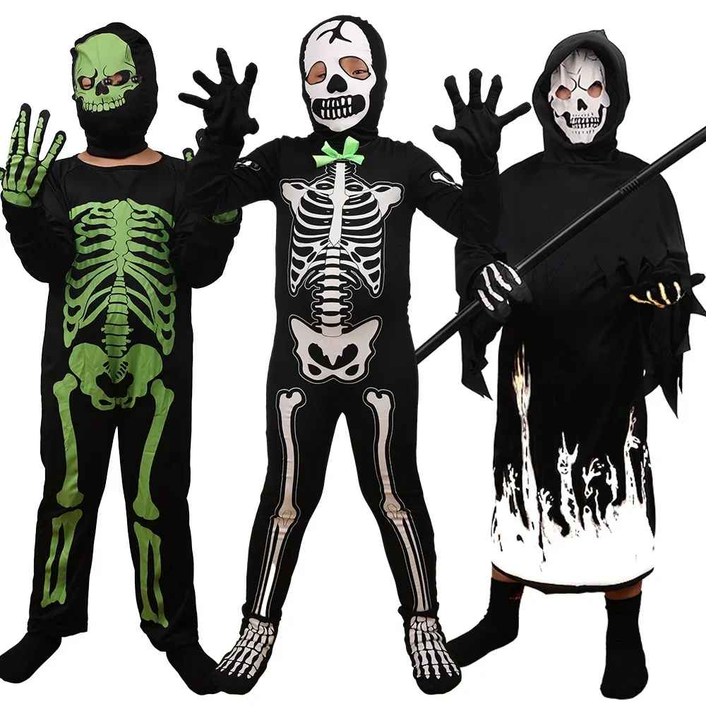 

Halloween Dode God Cos Kleding Sikkelnacht Dead God Ghost Kleding Party Ghost Play Skeletkleding No Sickle