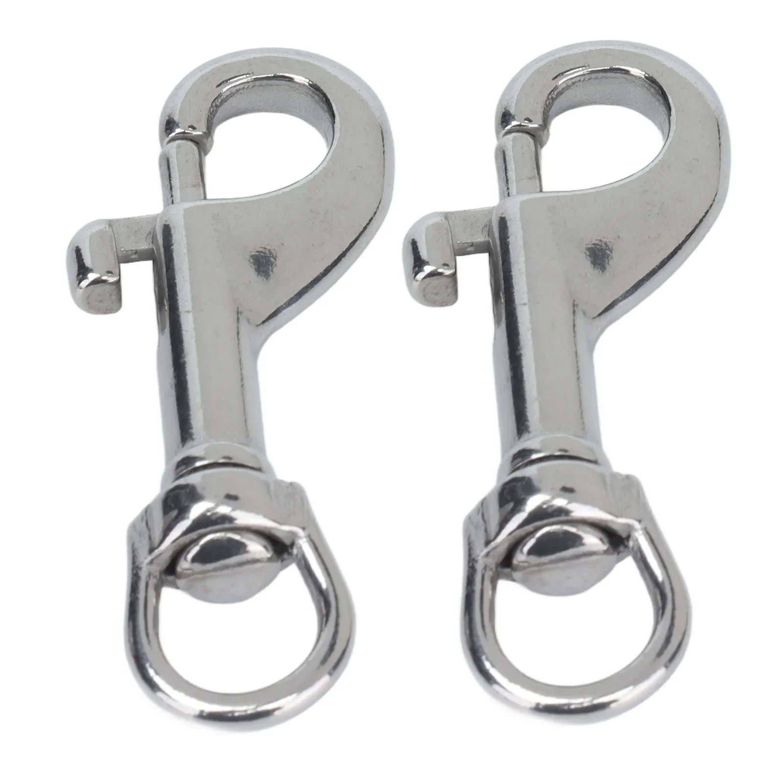 Single Ended  Hook 316 Stainless Steel  Snap Rotating Hooks for Dog Collar 65mm Snap Hook