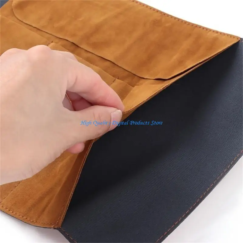 

U2JE 4x Pencil Bag Large Capacity Pencil Leather Pencil Case School Supplies