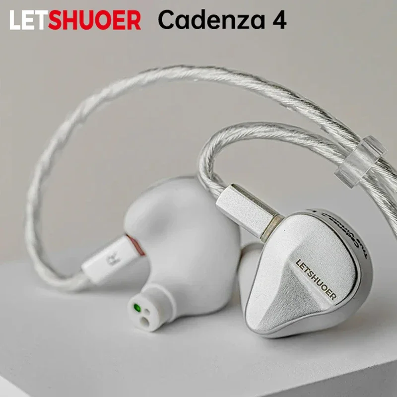 

LETSHUOER Cadenza4 HIFI наушники с бериллиевым покрытием DD BA гибридные наушники-вкладыши с монитором проводные наушники