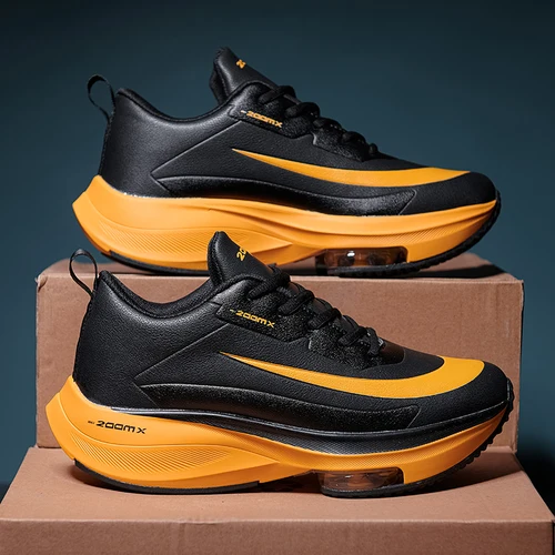 남성용 통기성 야외 스포츠 테니스 러닝화, 경량 줌 운동화, 편안한 운동 트레일 트레이닝 신발 