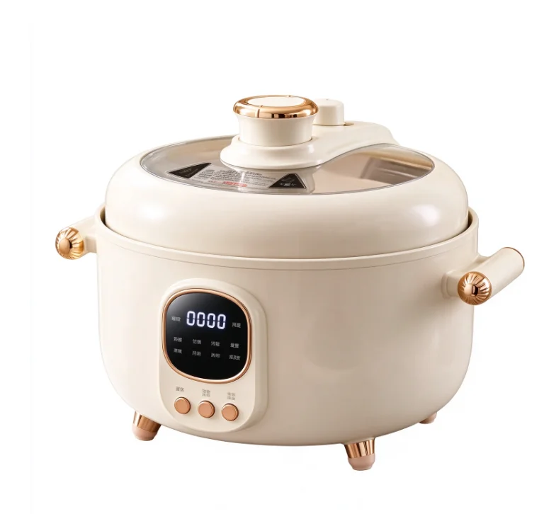 3-in-1 Electric Rice Cooker Dual Pot Pressure Cooker Home Multi-function Separator Cooking Pot Kitchen Appliance Non-stick Inner