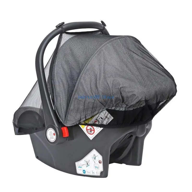 Y4ud baby's baby kinderwagen muggen netto mesh wiegje netkar deksel