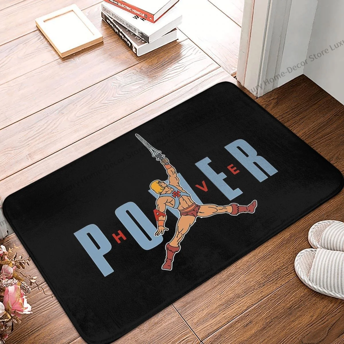 He-Man The Master Of The Universe Kitchen Non-Slip Carpet Have Power Bedroom Mat Welcome Doormat Floor Decoration Rug