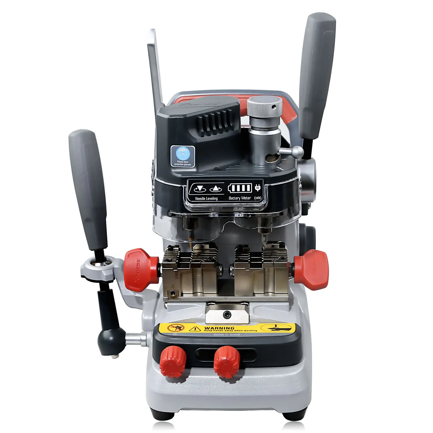 Xhorse Dolphin XP-007 sleutelfreesmachine handleiding met ingebouwde lithium batterij, geschikt voor geslepen/geslepen/gedimpelde sleutels - afbeelding 2