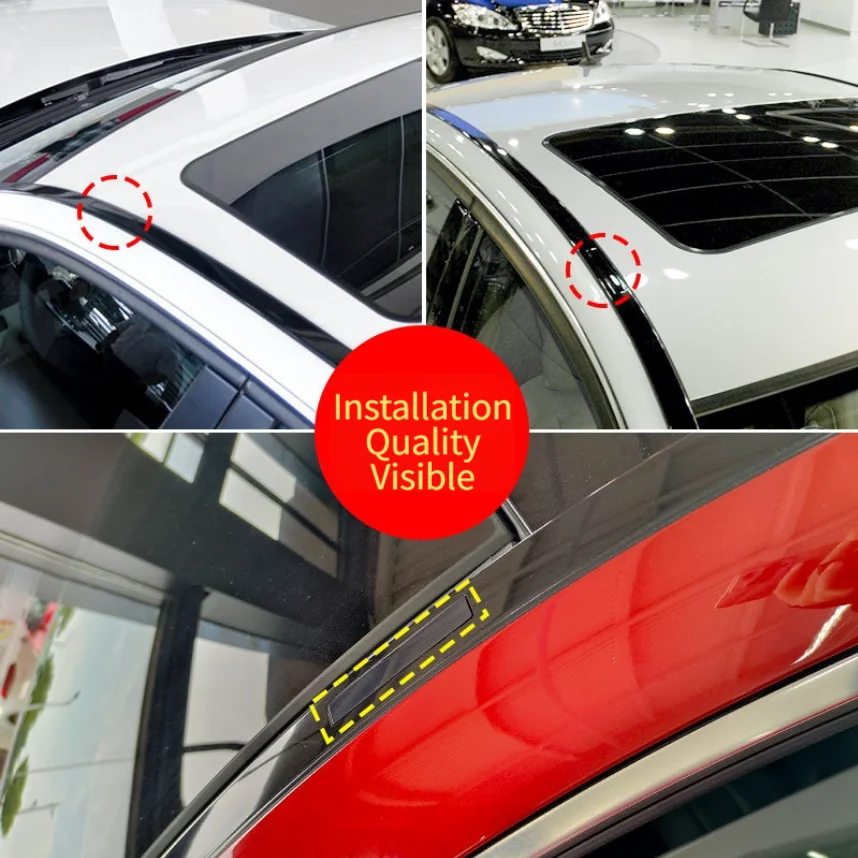 

Roof Molding Port Bag For Cover For Compatible with For MerFor Cedes-Benz For C-For Class W204 2007-2014 Body Styles