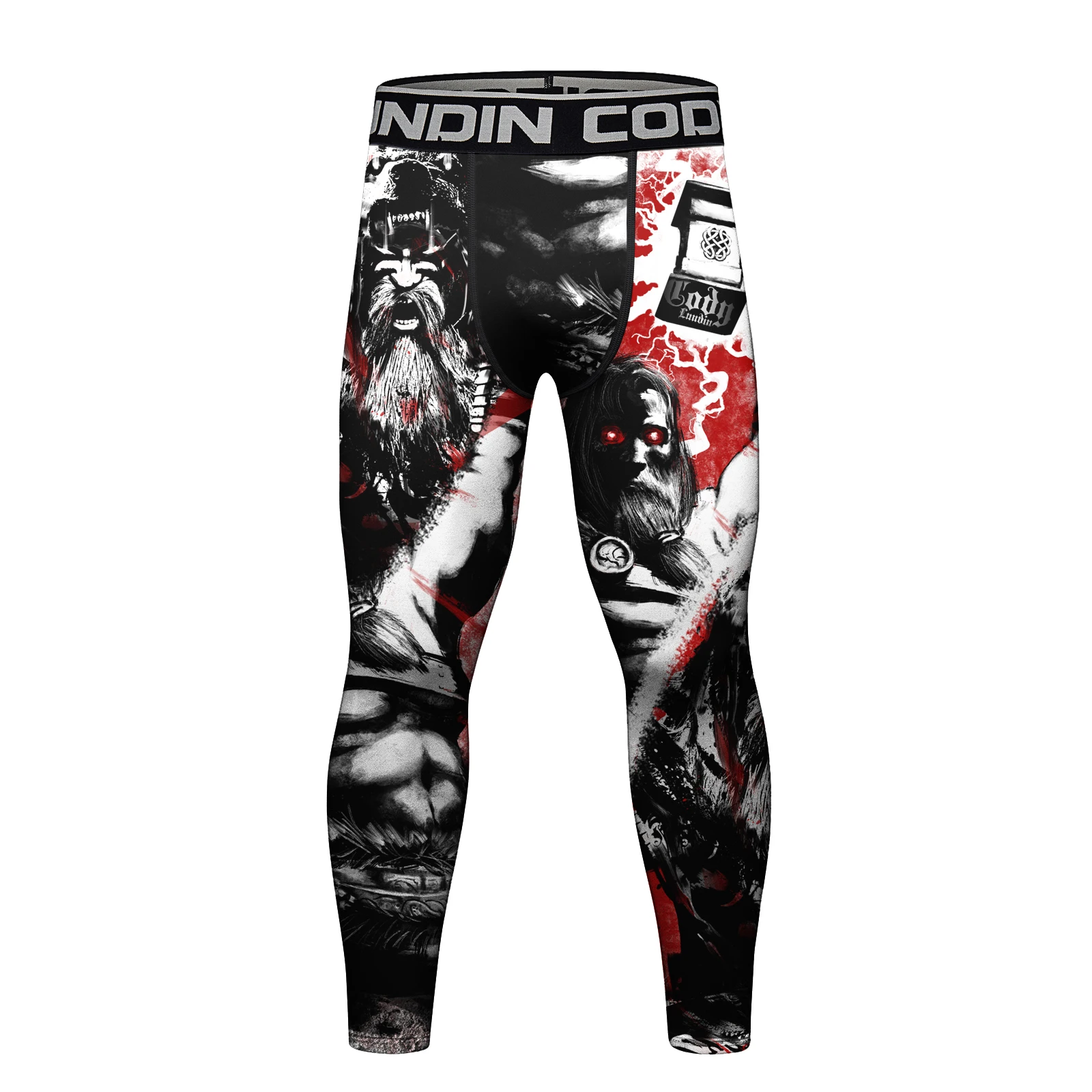 Cody Lundin BJJ Rashguard Shorts pantaloni Set di abbigliamento per uomo Custom Sport Print Short Long Compression Kickboxing Fighting Sets