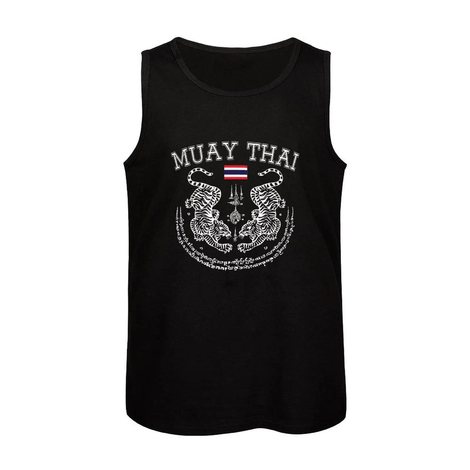 Muay Thai Men Kickboxing mężczyźni kobiety Kid - Toi Muay Thailand Tank Top męskie t-shirty męskie letnia koszulka kamizelka męska