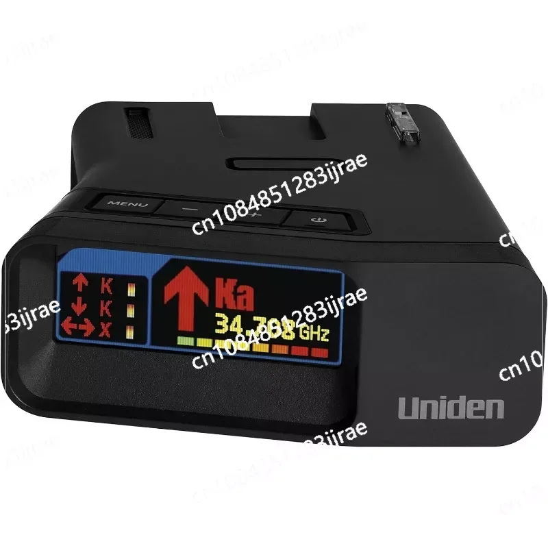 Uniden R7 Ultra Long Range Lase, Built-in GPS with Real-Time Alerts, Dual Antenna Smart Hardwired Kit with Directional Arrows