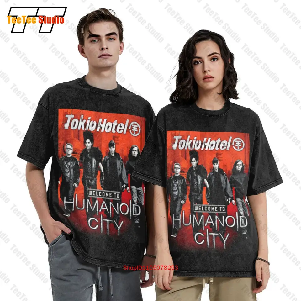 2010 Tokio Hotel Welcome To Humanoid City Tour Vintage Oversized T