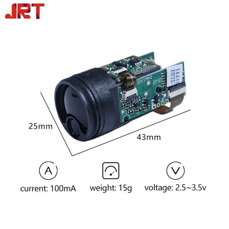 TC25 Class I Semiconductor Laser Ranging Module USB Auto Focus Laser Distance Sensor 1000m for Raspberry Pi
