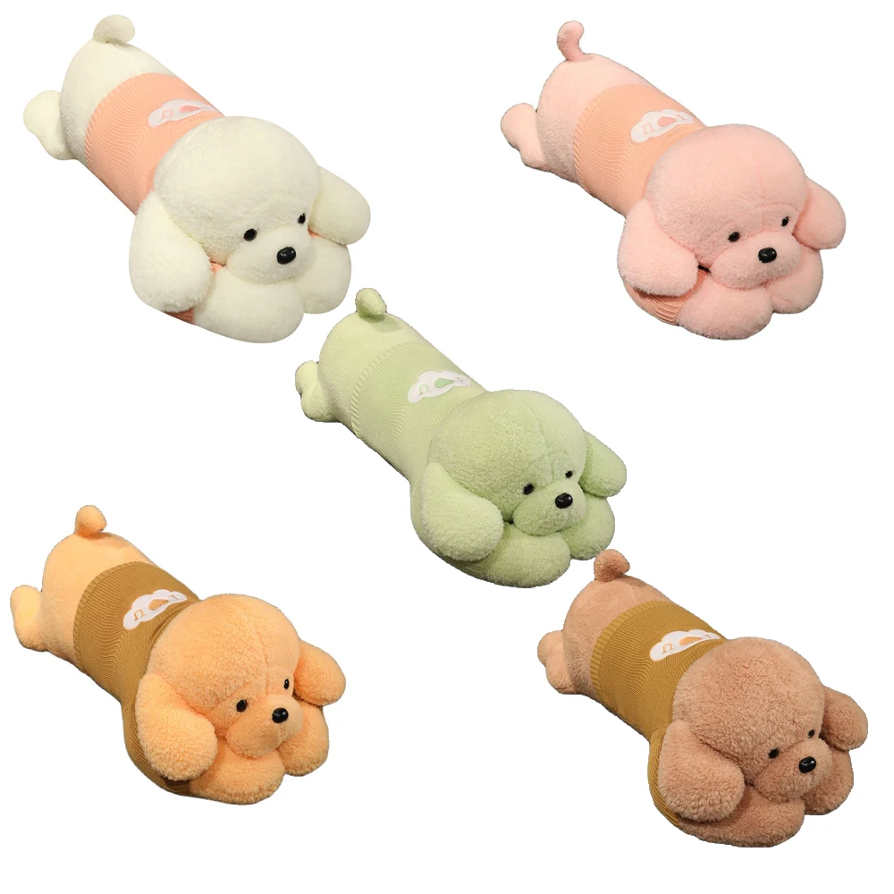 

Гигантский Пудель 90/110 см, плюшевая кукла, мягкая искусственная игрушка, украшение для детской комнаты, милый подарок на день рождения и Рождество для детей