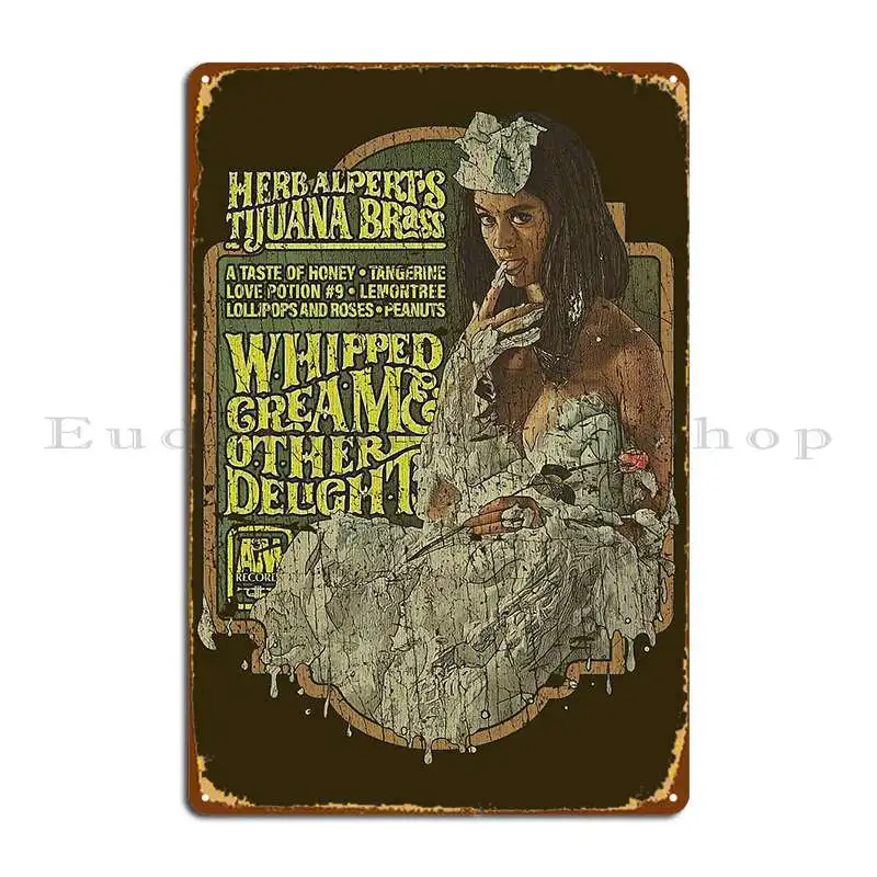 Whipped Cream And Other Delights 1965 Metal Plaque Pub Cinema Cinema Create Customized Tin Sign Poster