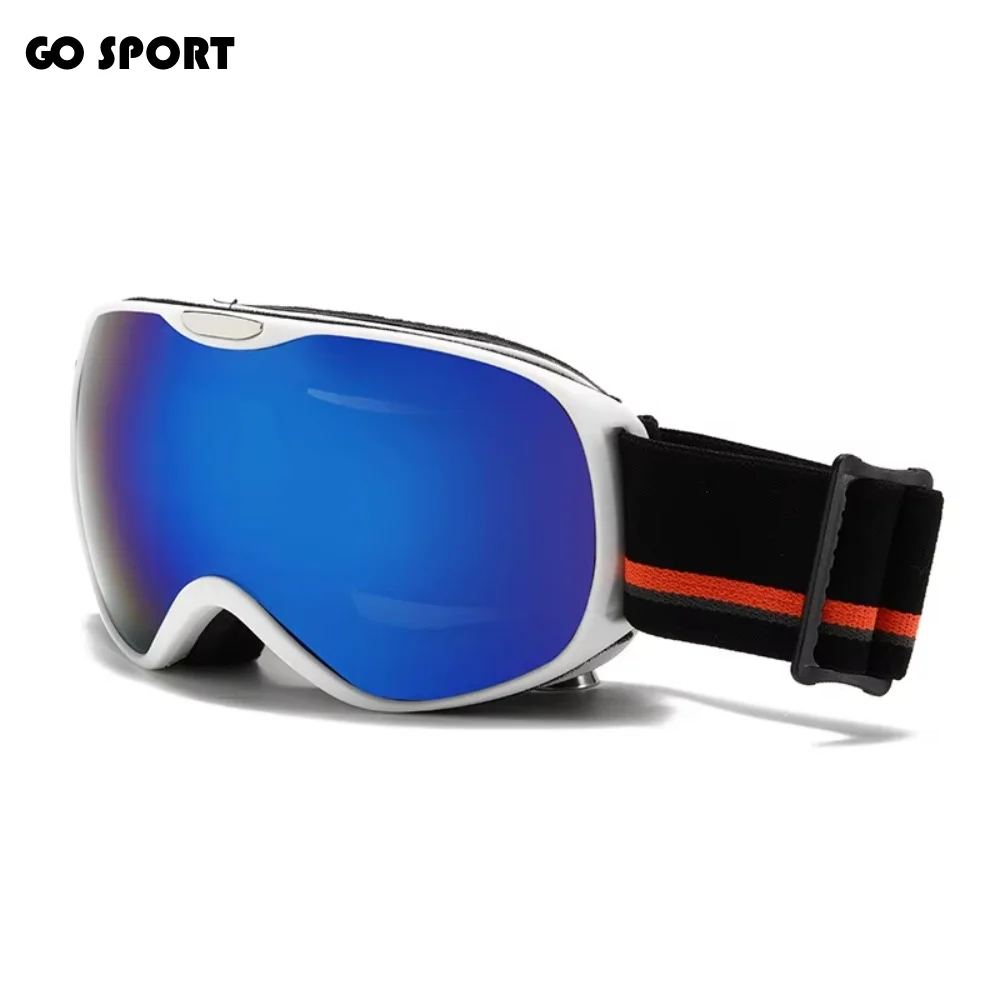 

Детские двухслойные лыжные очки для активного отдыха, незапотевающие, цветные, с защитой от песка, для снега и сноуборда