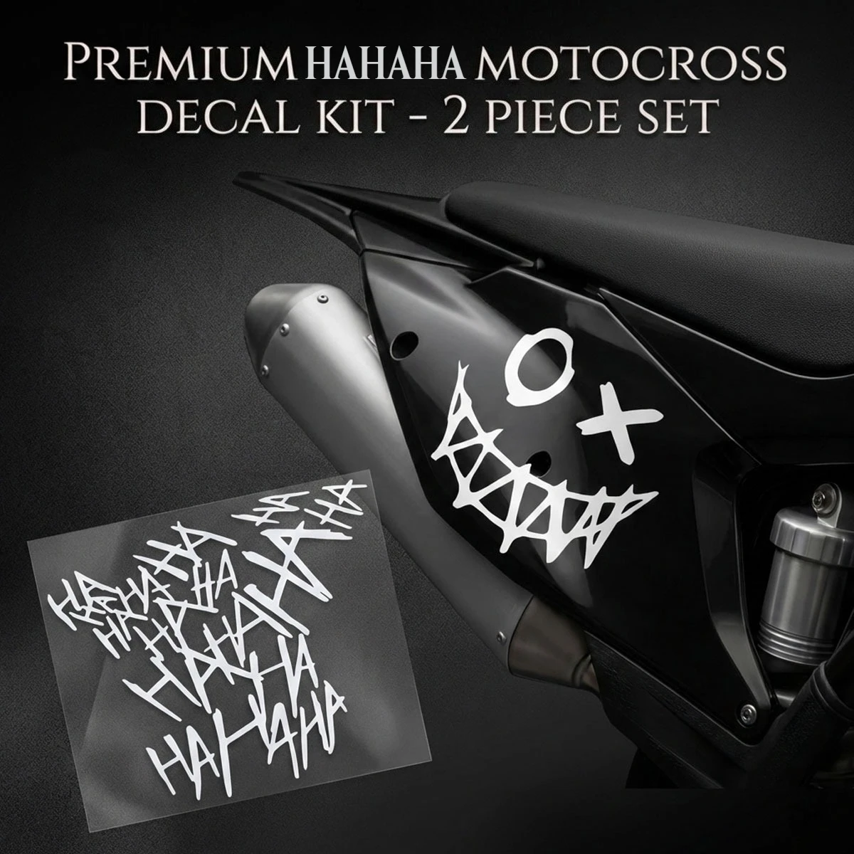 

Светоотражающая наклейка HAHAHA OX Evil Face для KAYO T2 T4 T6 BSE Z3 Z5 Motoland XR250 CRF250R CRF450R YZ250F YZ450F WR250F KLX250