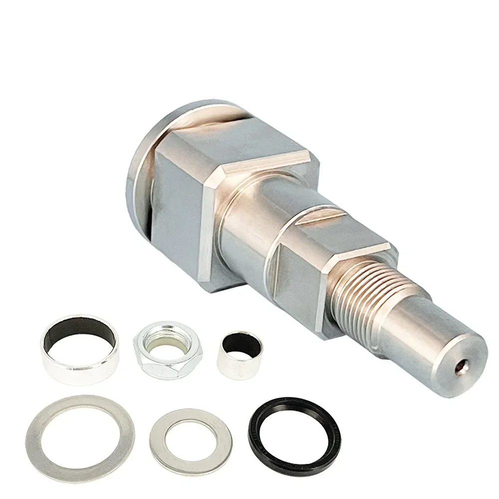 RESO-Juego de eje giratorio de brazo de dirección superior, Kit de eje de dirección de acero inoxidable, cardán para Mercruiser 98230A1