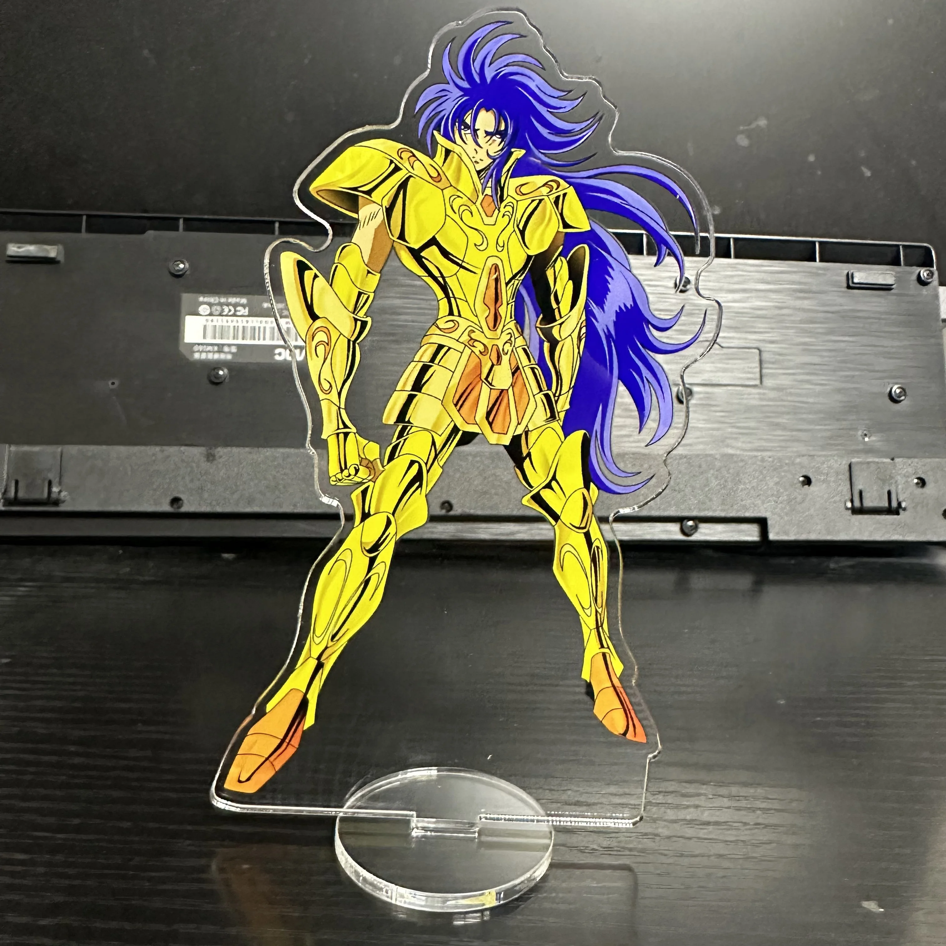 Japan Hot Anime Saint Seiya Figures Dohko Cosplay Acrylic Stand Model Plate Desk Decor Standing Sign Fans Christmas Gifts