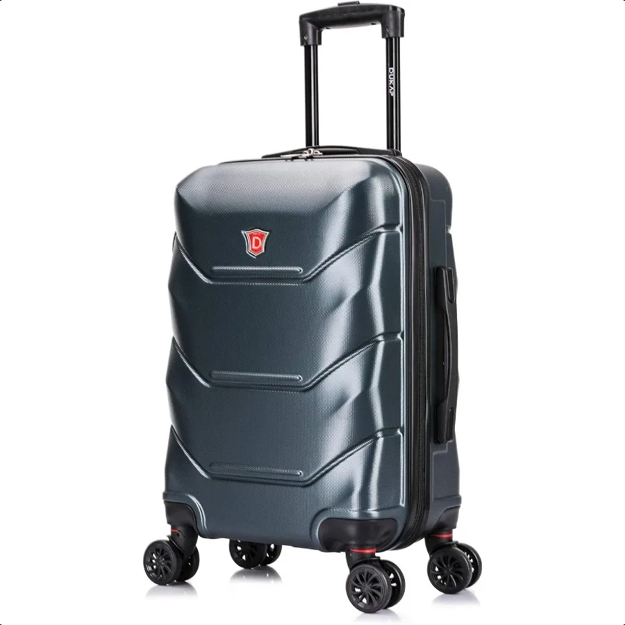 

ZONIX Lage with Spinner Wheels Durable Lightweight Hardshell Suitcase Spacious Travel Bag with Handle and Trolley 20Inch Carry