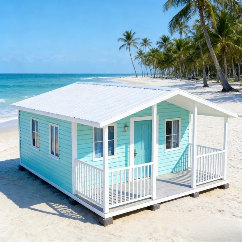 Prefabricated Expandable Container Houses with Modern Design Quick Module Installation Three-in-One for Villa & Hotel Use