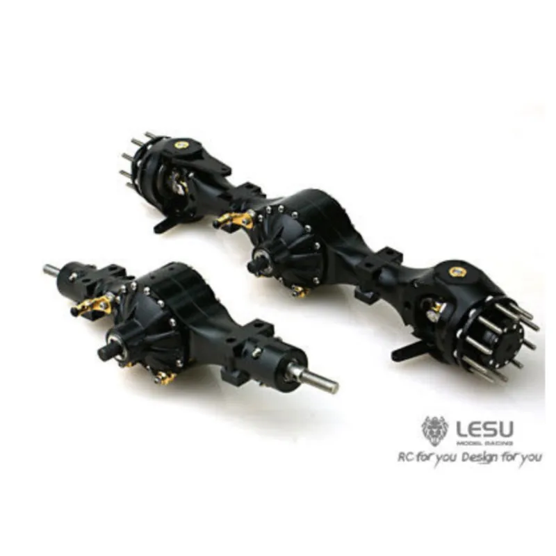 LESU 1/14 Front Rear Axle Differential Lock For RC 4X4 Tractor Truck Q9114 Tamiyaya Model Spare Part TH02060-SMT5