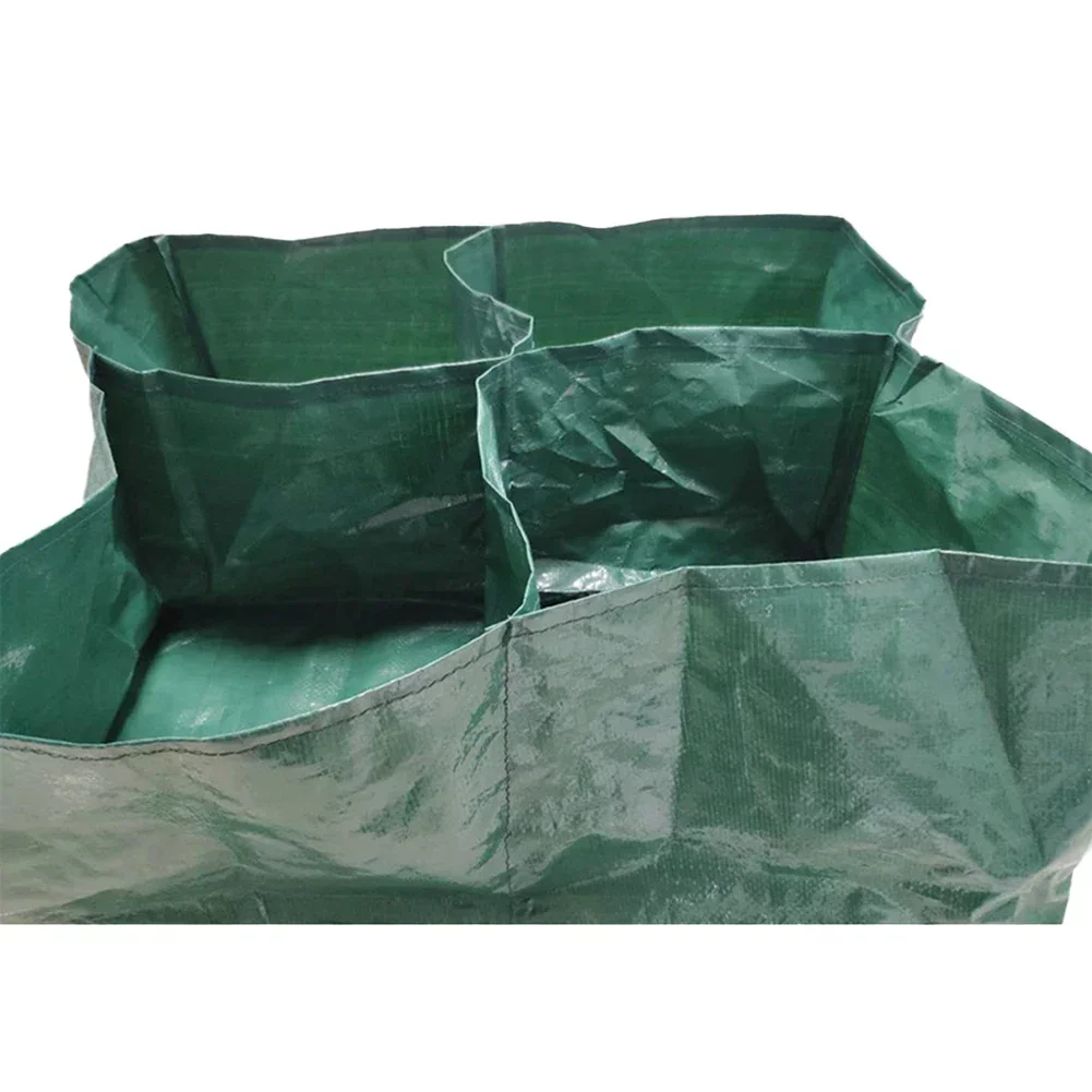 

Breathable Planting Bags Plant Growing Bags Balcony Gardening 30*16*3cm Planting Bags For Vegetables Bags 6-grid Design