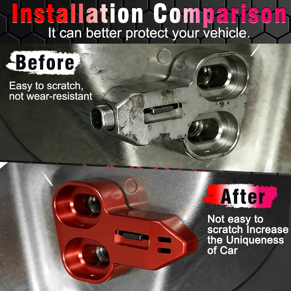 Car Tailgate Door Limit Block Door Lock Buckle Limit Stopper for Land Rover Defender 90 110 130 2020-2023
