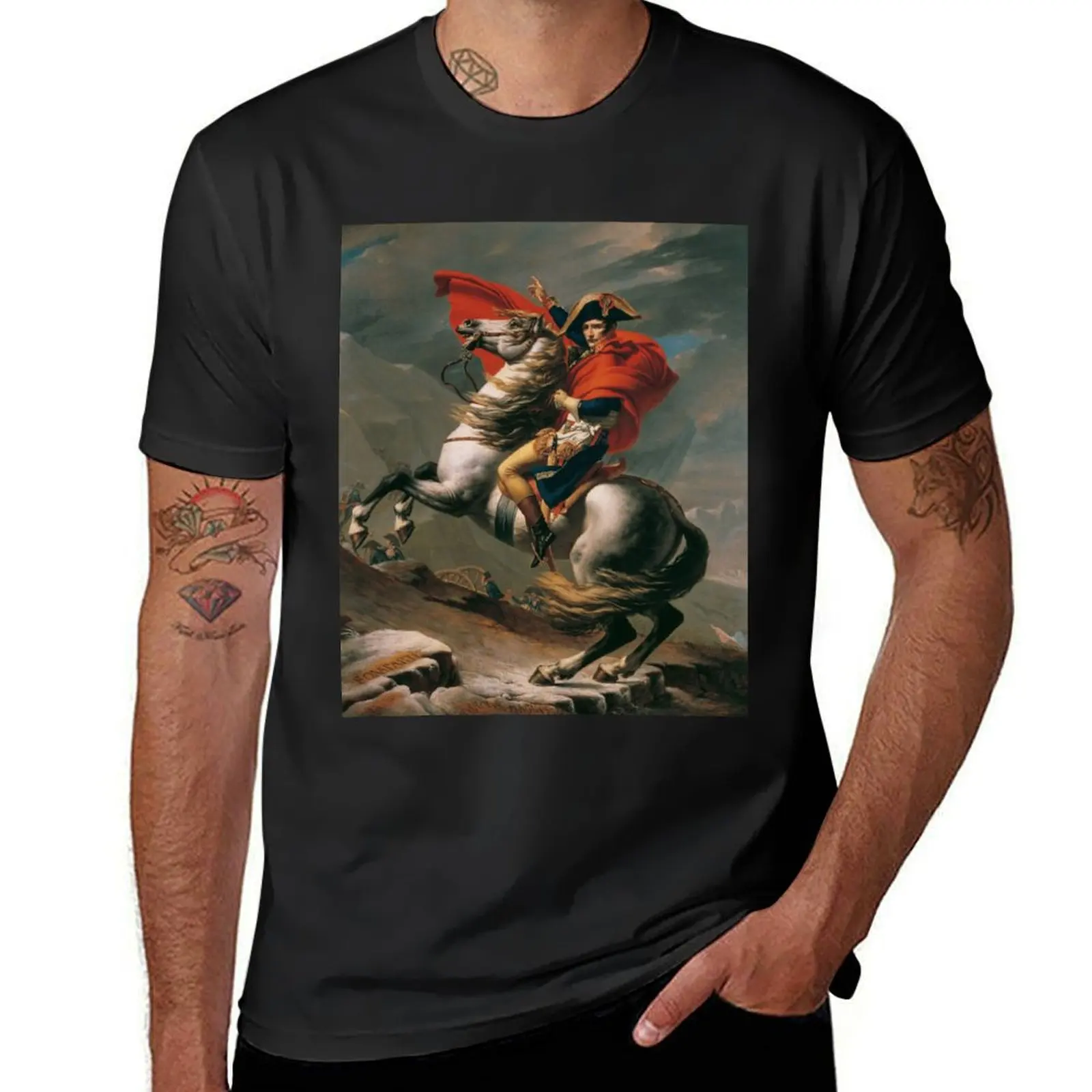 Napoleon Bonaparte T-Shirt animal prinfor boys tees mens graphic t-shirts