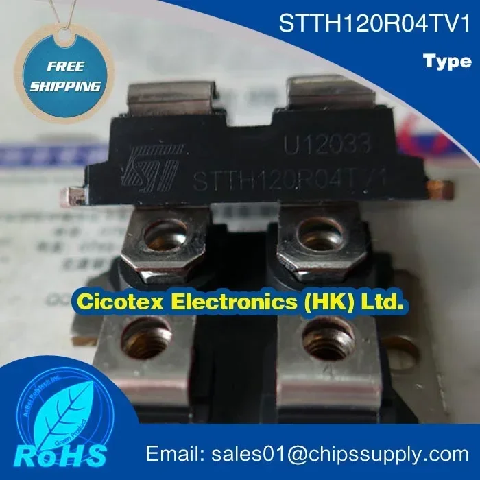 IC STTH120R04TV1 DIODE MODULE 400V 60A ISOTOP STTH120R04TV STTH120R04T STTH120R04 STTH120R