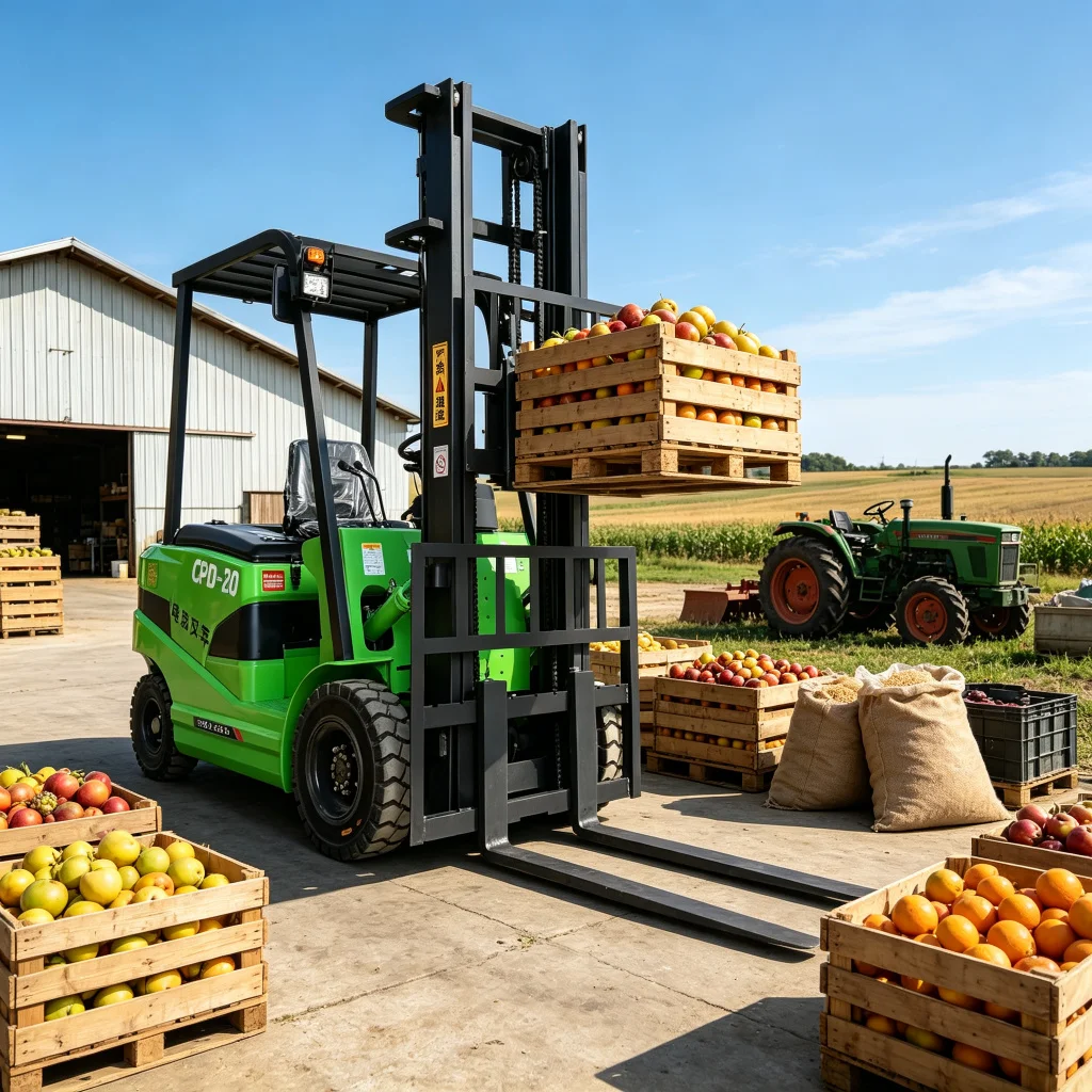 High Efficiency Mini Electric Forklift Customized Lifting Height Energy Saving Battery Powered Truck For Factory Logistics Work