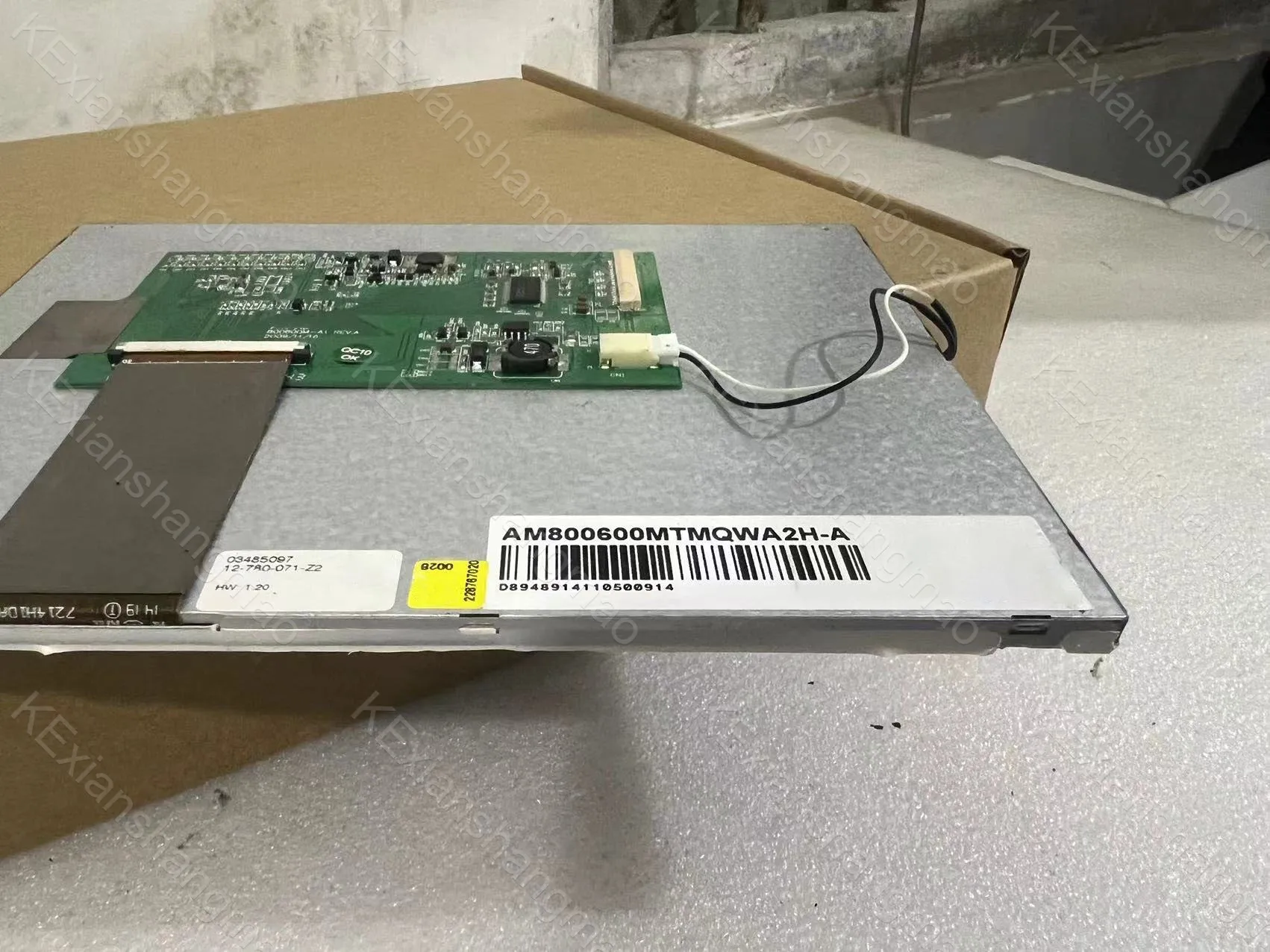 Tela industrial original de 8 polegadas AM 800600 MTMQWA2H-A