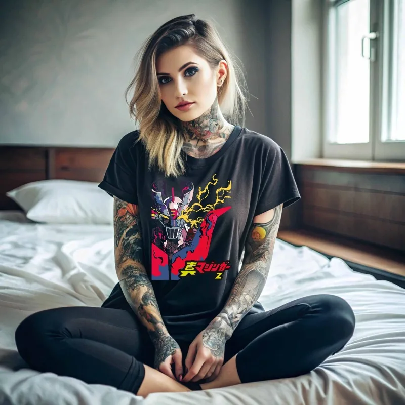 

Gundam Wing T-Shirt Japanese Anime Tshirt Manga Shirt Graphic Art Gift Shirt 080