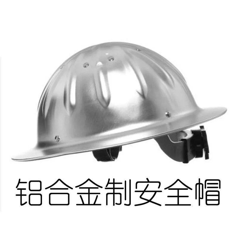 Aluminum Alloy Safety Helmet Hashimoto Protective Engineering Cap Durable Headgear for Construction Workers