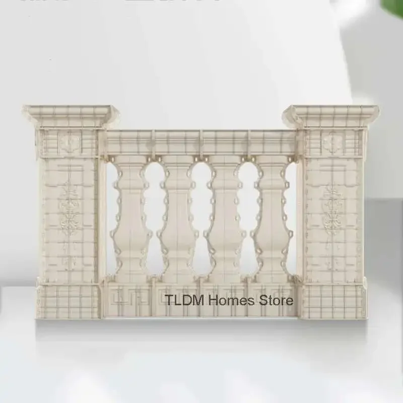 

Новая утолщенная форма для перил римской колонны, садовые здания, литая ограждение, цементная колонна, многоразовая форма для перил для балкона