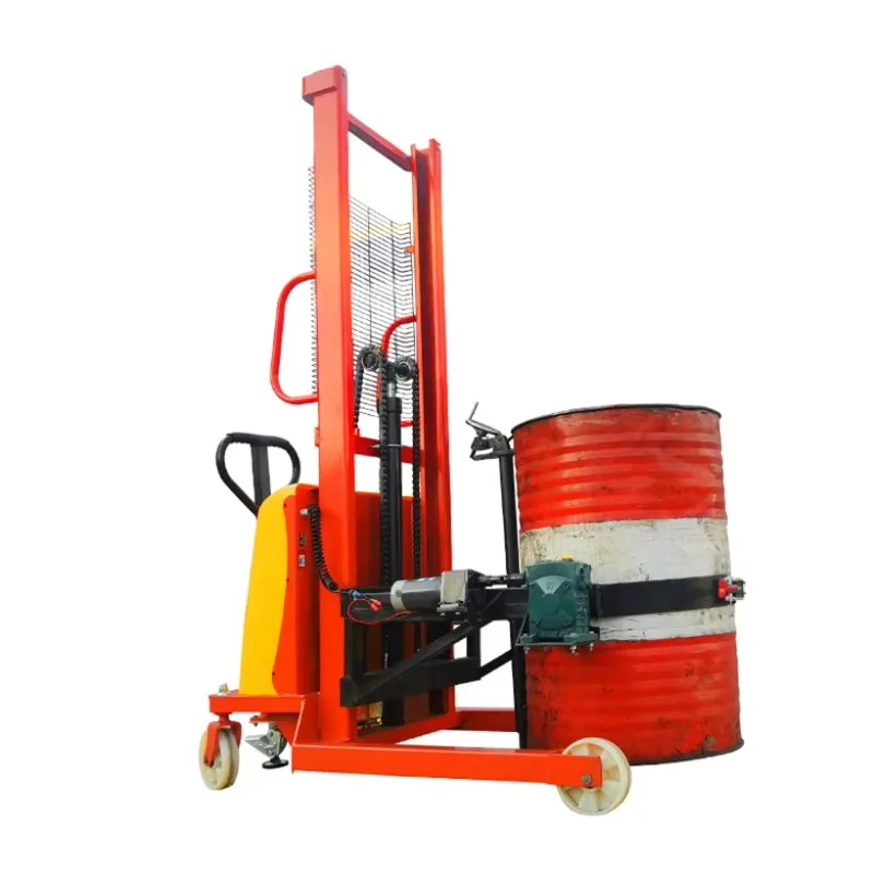 Supplier Manufacture 12v/120ah Battery Capacity Clamp Barrel Lifter Handling Stacker Equipment