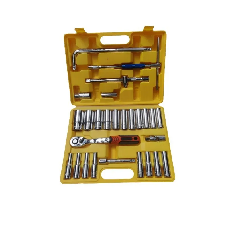 

28 pieces extended hexagonal auto repair sleeve wrench set manual sleeve auto repair machine
