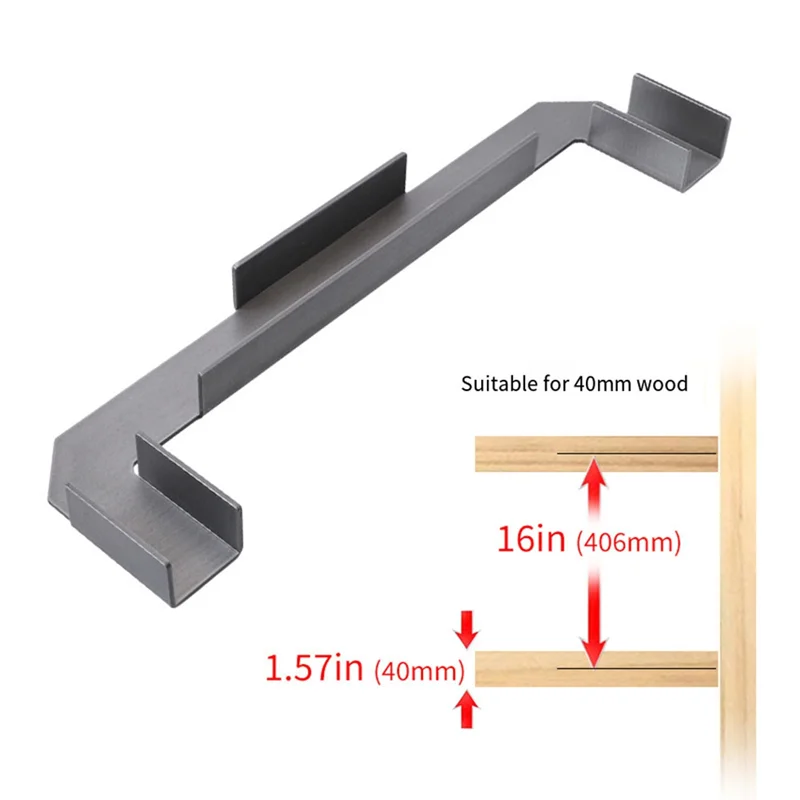 

16Inch Frame Fixing Tool Woodworking Panel Clamping Fixture For 90 Degree Right Angle Locating Carpentry Fixed Tool-A79G