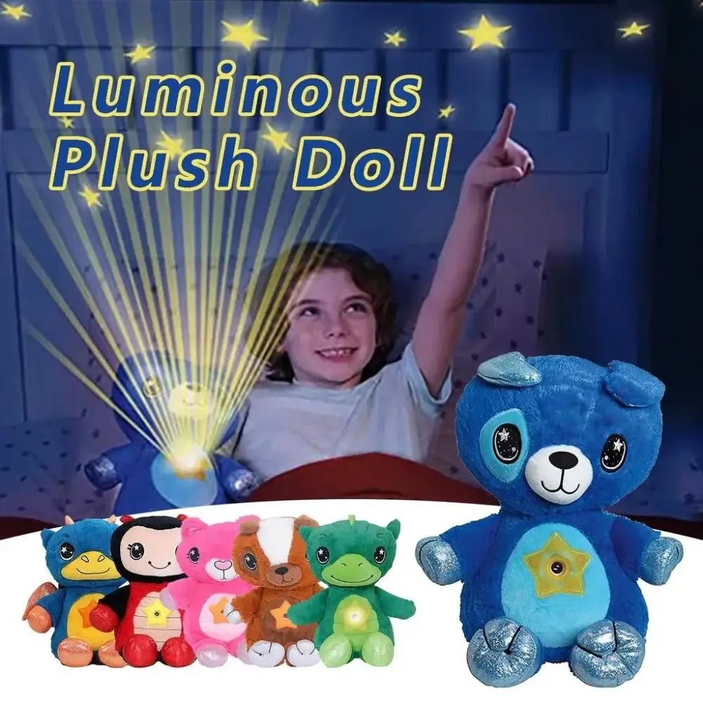 Furry Bear Shadow Light Projetor para quarto infantil, Cartoon Animal Star Light, leve você para o mundo da fantasia